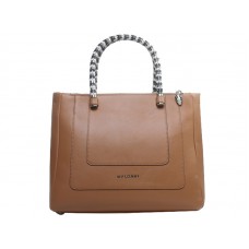 Bvlgari Serpenti Medium Tote Camel