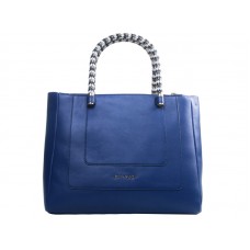 Bvlgari Serpenti Medium Tote Dark Blue