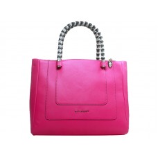 Bvlgari Serpenti Medium Tote Hot Pink