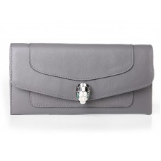 Bvlgari Serpenti Pochette Wallet Light Khaki