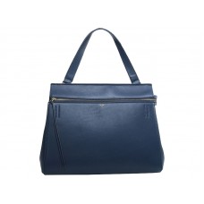 Celine Edge In Original Leather Navy