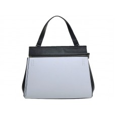 Celine Edge In Original Leather White With Black