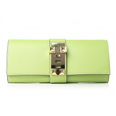 Hermes Medor Clutch Apple Green