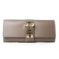 Hermes Medor Clutch Khaki