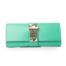 Hermes Medor Clutch Light Green