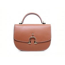 Hermes Stirrup Shoulder Bag Camel