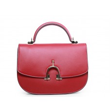 Hermes Stirrup Shoulder Bag Red