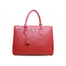 Prada Saffiano Lux Tote Red