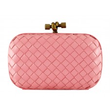 Bottega Veneta Assenzio Intrecciato Ayers Knot Light Pink