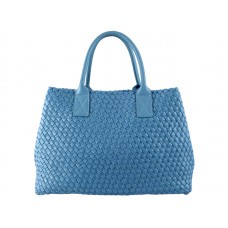 Bottega Veneta Barcelona Cabat Blue