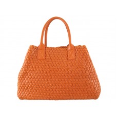 Bottega Veneta Barcelona Cabat Orange