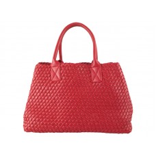 Bottega Veneta Barcelona Cabat Red