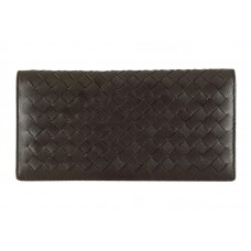 Bottega Veneta Intrecciato Nappa Continental Wallet Choco