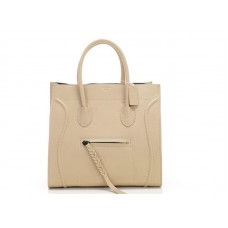 Celine Luggage Phantom Square Tote Bag Beige