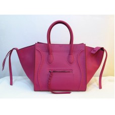 Celine Luggage Phantom Square Tote Bag Fuchsia