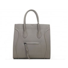 Celine Luggage Phantom Square Tote Bag Grey