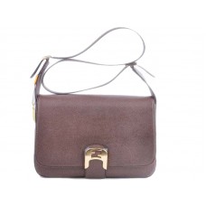 Fendi Chameleon Shoulder Bag Dark Coffee