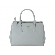 Prada Saffiano Lux Tote Light Blue