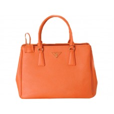 Prada Saffiano Lux Tote Orange