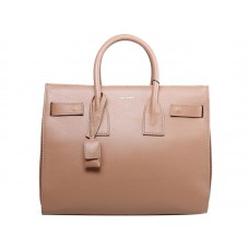 Yves Saint Laurent Sac Du Jour Tote In Original Leather Apricot