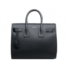 Yves Saint Laurent Sac Du Jour Tote In Original Leather Black