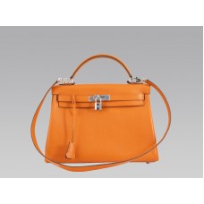 Hermes Kelly 32cm Togo Leather Orange