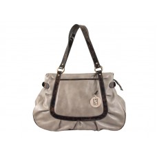 Fendi Grande Large Shoulder Bag Grey