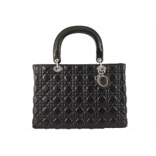 Dior Large Lambskin Bag Black