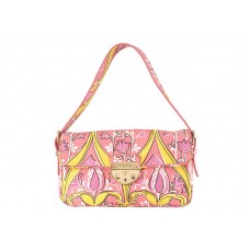 Prada Foulard-Pint Shoulder Bag