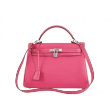 Hermes Kelly 32cm Togo Leather Clemence Pink