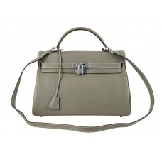 Hermes Kelly 32cm Togo Leather Clemence Grey