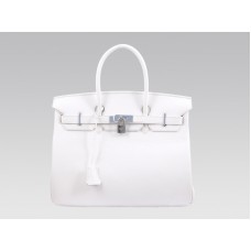 Hermes Birkin 35cm Togo Clemence White