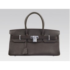 Hermes Birkin Jpg 42cm Clemence Ebene