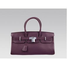 Hermes Birkin Jpg 42cm Togo Leather Raisin