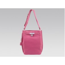 Hermes So Kelly 22cm Clemence Pink