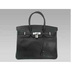 Hermes Birkin 35 Cm Ostrich Black