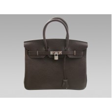 Hermes Birkin 35 Togo Leather Chocolate