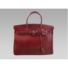 Hermes Birkin 40cm Crocodile Red