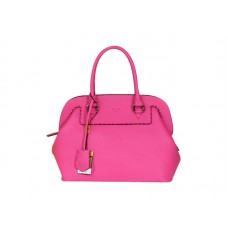 Fendi Original Leather Medium Selleria Adele Satchel Hot Pink