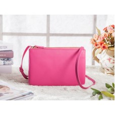 Celine Mini Trio Crossbody Messenger Bag Pink