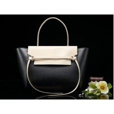 Celine Mini Belt Bag Smooth Calfskin Black With Beige