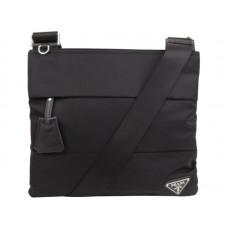 Prada Tessuto Messenger Bag Black