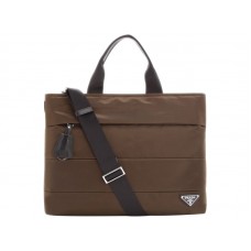 Prada Tessuto Tote Bag Olive