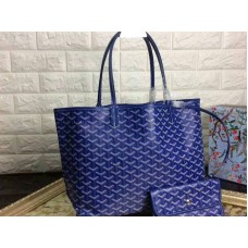 Goyard Saint Louis Tote Mm Blue