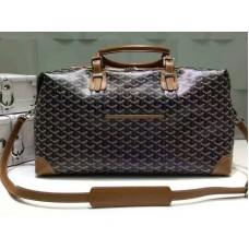 Goyard Luggage Boeing Travelling Bag Brown