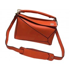 Loewe Puzzle Large Bag Orange