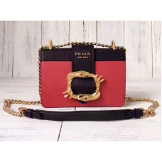 Prada Cahier Bag Red