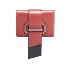 Prada Plex Ribbon Crossbody Bag Red