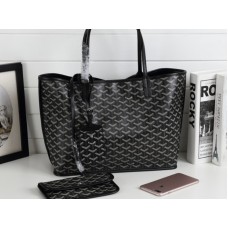 Goyard Anjou Reversible Tote Mm Black