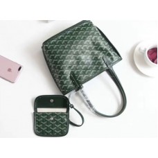 Goyard Anjou Reversible Tote Mini Green